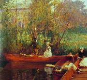 John Singer Sargent A Boating Party Spain oil painting artist